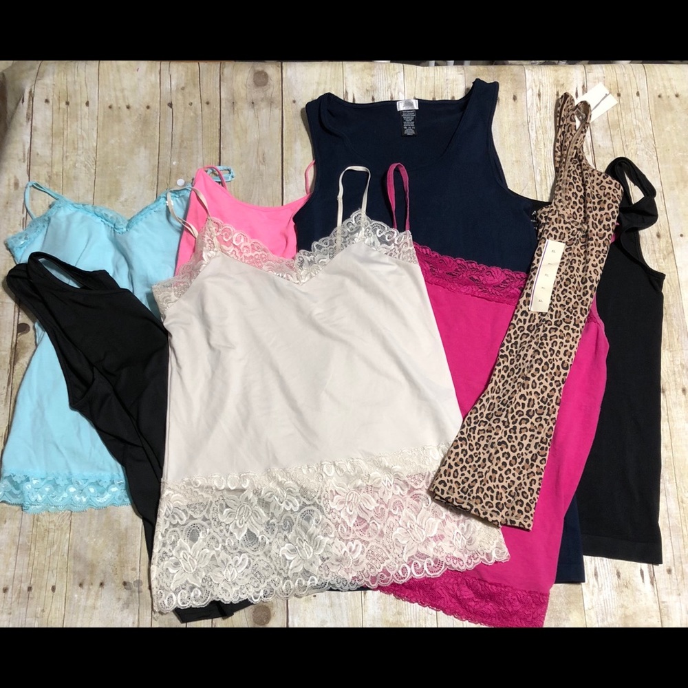 Lot of new or excellent used condition tank tops